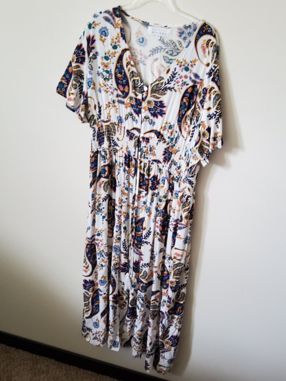Margaux Rivera Paisley Dress Plus Size 1X